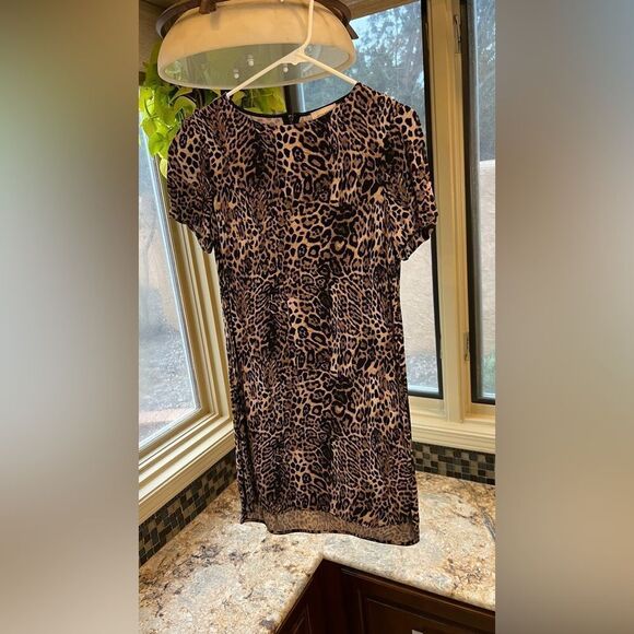Retro/ vintage Leopard Dress - Picture 2 of 5